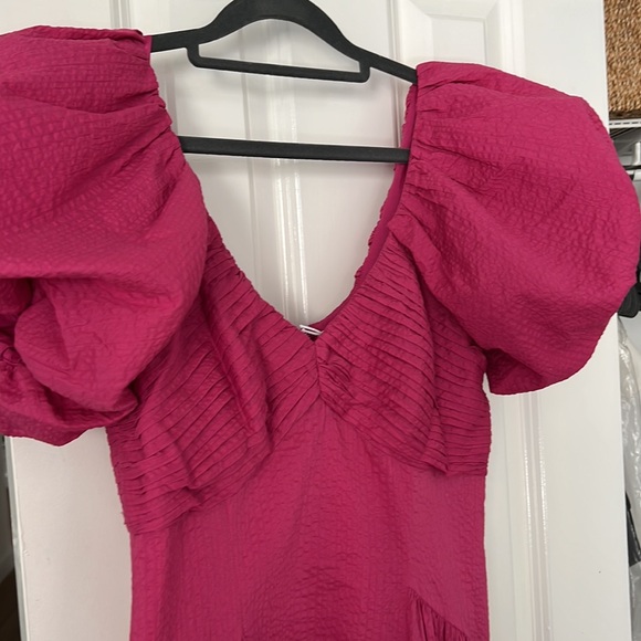 FRAME puff sleeve dress Sz - Small - Picture 5 of 10